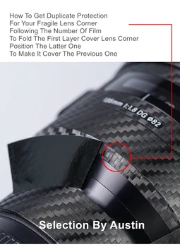 Anti-scratch Decal Uzlīmes Objektīva Ādas Nikon Nikkor Z 35 mm f1.8s Aizsargs Wrap Filmu