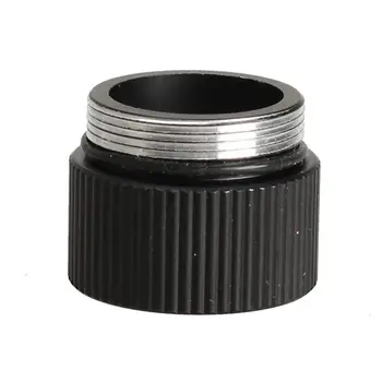 1gb Black Uzlādējams Paplašinājuma Gredzenu Caurules Kopīgu Adapteris Spožu Lukturīti 18650 Litija Akumulatoru Lampas Turētājs Konvertētājs