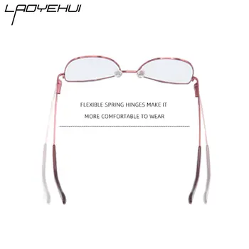 Lielizmēra Metāla Recepšu Acs Briļļu Rāmji Sievietēm Neparastu Datoru Brilles Vintage Luksusa Tuvredzība Optisko Viltus Brilles