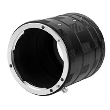 Fotokameras Adapteris Macro Extension Tube Ring par D7000 D7100 D5300 D5200 D5100 D5000 D3100 D3200 D3000 D90 D80 D70 D60 DSLR