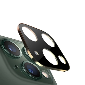 Bufera Aizsardzības Gredzenu Gadījumā, iPhone 11 Pro XS MAX XR XS X Triecienizturīgs Alumīnija Metāla Aizmugurējo Kameru Ekrāna Aizsargs uz Lietu