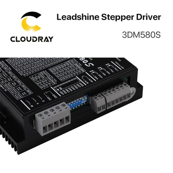 Cloudray Leadshine 3 Fāzes 3DM580 Stepper Motor Driver 18-50VDC 1.0-8.0 A