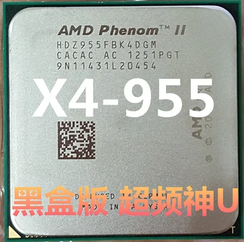 Sākotnējā AMD Phenom II X4 905E 925 945 955 965 960t Quad-core CPU AM3 Procesors 938pin