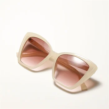 Ir 2021. Jaunu Klasisks Lielizmēra Kvadrātveida Saulesbrilles Sieviešu Modes Vintage Saule Glassesb Sieviešu Leopard Briļļu Dāmas Dodas UV400