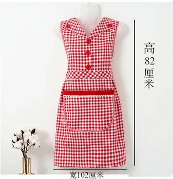 Kokvilnas Priekšauts Sadzīves Virtuves Sieviešu Modes Svārki Cute Japāņu Stila korejiešu Stilā, Darba Apģērbu Overclothes