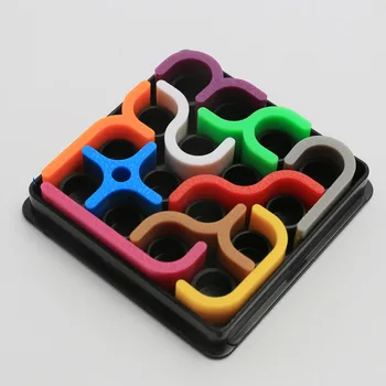 Radošo 3D Izlūkošanas Puzzle Traks Līkne Sudoku Puzzle Spēles Ģeometrisko Līniju Matricas Puzzle Rotaļlietas Bērniem Mācību Rotaļlieta Dāvana