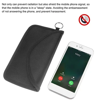 Anti-radiācijas Auto Atslēgu, pretaizdzīšanas Soma Mobilo Telefonu Signāla Aizsargs Soma RFID Anti-degaussing Soma