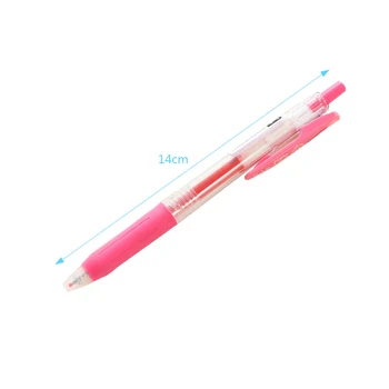 Gluda Krāsains Zebra Gēla Pildspalva JJ15 Sarasa Push Klipu 0.5 mm 20 Pieejamās Krāsas Students Pildspalvu Rakstīšanai Piederumi