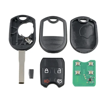 315Mhz 4 Pogas Smart Auto Atslēgu Ford Escape Fiesta Uzmanību Transit Connect C-Max 2016 Tālvadības Atslēgu 4D63 Chip