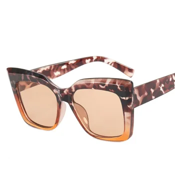 2022 Jaunu Kaķu Acu Sieviešu Saulesbrilles Sieviešu Personības Liels Rāmis UV400 Saules Ēnā Brilles Tendence Retro Brilles Zīmola Dizainere