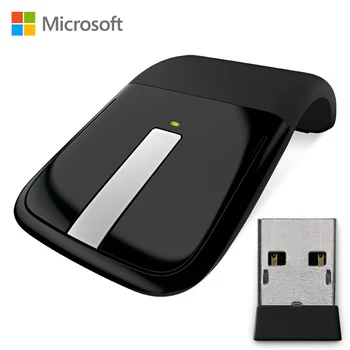 Oriģinālās Microsoft Arc Touch bezvadu pele Blueshin pele 2,4 GHz BlueTrack Tehnoloģija, Novatoriskas dizains, DATORU peles lietotāja