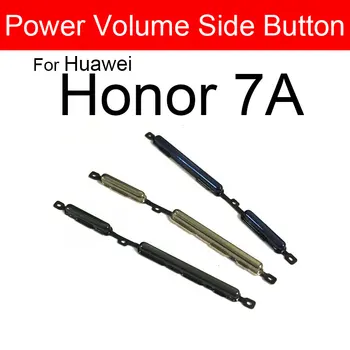 Jauda Skaļuma Pogu Taustiņu Huawei Honor 7A 7C 7X Barošanas Pogu Uz Izslēgšana Skaļuma Sānu Pogas, Atslēgu Nomaiņa Tālruņa Remonta Daļas