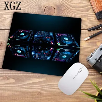 XGZ DIY DJ Kontroles Klēpjdatoru peles paliktņi Atdzist Dizaina Modelis Datora Spēļu Tastatūra, Mazās Peles Paliktņa Galda Paklājiņš 22X18CM peles paliktnis spēle