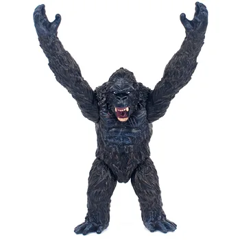 18 cm King Kong Vs. Godzilla KING KONG Orangutan Monster Galvaskausa Sala Bērnu Rotaļu Rīcības Attēls Apdare Modeli Rotaļlietas
