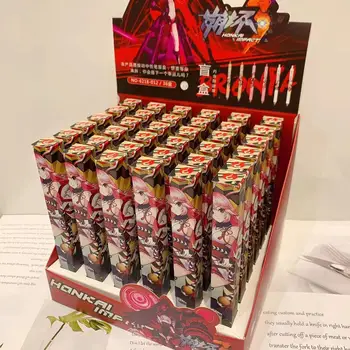 1Pc ir 2021. Anime Honkai Ietekme 3 Gēla Pildspalva Blind Box Studiju Kancelejas preces, Rotaļlietas, Dāvanu 0.5 mm