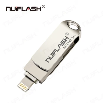 Nuiflash metāla pagriezt usb3.0 flash drive, memory stick 16gb 32gb 64gb, 128gb pen drive high speed usb stick bezmaksas piegāde