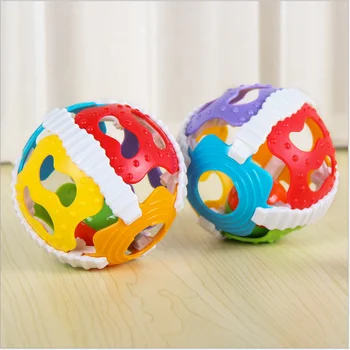 Jaunas Bērnu Rotaļlietas, Sfērisku Grabēt Mīkstas Gumijas 6 krāsu Roku Nozvejas Bumbu Mobilo Jaundzimušo Izlūkošanas Pavērās Izglītības Rotaļlietas