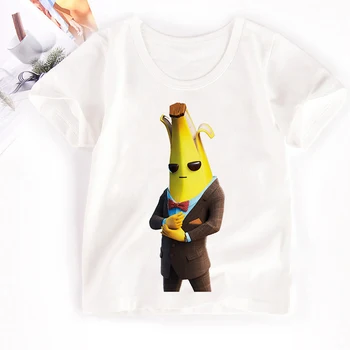 Smieklīgi Banānu Drēbes, Bērnu T-krekls Bērniem ar Īsām Piedurknēm Krekls Meitenēm Top Zēns Apģērbu Skelets Meiteņu T-krekls Baby Girl Vasaras Tshirt