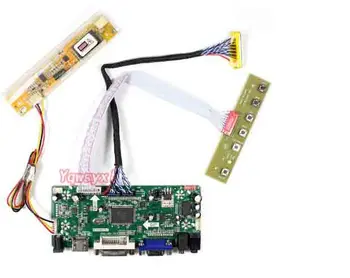 Yqwsyxl Kontroles padomes Monitoru Komplekts LP156WH1(TL)(A3) LP156WH1-TLA3 HDMI + DVI + VGA LCD LED ekrānu Kontrolieris Valdes Vadītāja