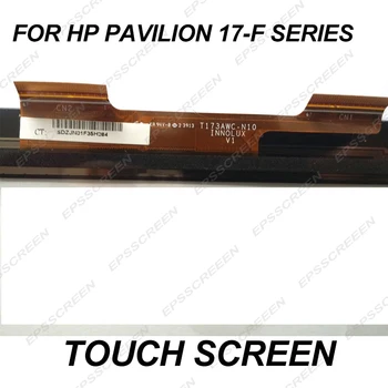 HP Pavilion 17-F Sērija 17-F121DS/122DS/123DS 17-F078CA 17-F223CL touch screen Stikla panelis Digitizer priekšējā Sensora displejs