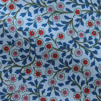 Simpson Ziedu Poplīns Tekstilmateriāla Dizaineru Apģērbu, Kleitas, Svārki Iespiesti Brīvības Audums Kokvilnas Tissus 80s