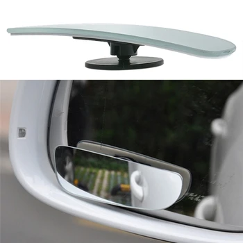 1 Pāris Auto Spoguļi Regulējams 360 Grādu Platleņķa Izliekta Blind Spot Spogulis, Parking Auto Motociklu Atpakaļskata Spogulis Piederumi