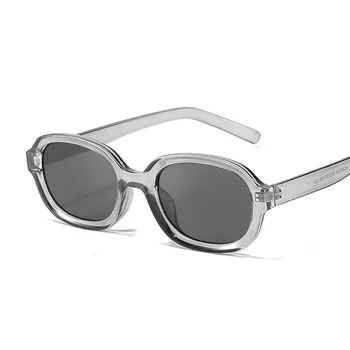Ovāls, Ieliekta Vintage, Saulesbrilles Sieviešu Modes Dizaina Retro Zīmols Saules Brilles Sieviešu Vintage Dāma Spogulis Dizainers Oculos De Sol