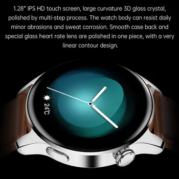 Xiaomi Smart Skatīties Vīriešu Ūdensnecaurlaidīgs Sports Fitness Tracker Laika Displejs Bluetooth Zvanu Smartwatch Android, IOS HUAWEI Oppo