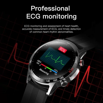 Smart Skatīties Vīrieši Lāzera terapiju, EKG Sirds ritma Fitnesa Tracker Smartwatch Sievietēm asinsspiediens, Asins Skābekļa iOS Android Phon