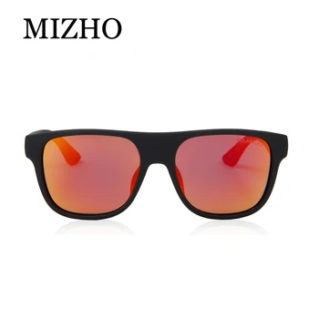 MIZHO Zīmola Anti-Reflective Hip Hop Polarizētās Saulesbrilles, Vīriešu Modes Plastmasas Sieviete Saulesbrilles Polaroid UV400 Ceļojumu Oculos