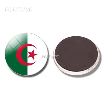 Ziemeļāfrikā Alžīrijā karogu, ledusskapja magnēts, Tunisijas, Marokas ceļojuma ledusskapis magnēti valstīm, suvenīru ziņojumu dēli Uzlīmes