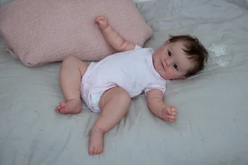 50cm simulācijas lelle Maddie cute baby baby atdzimšana cute lelle reborns atdzimis