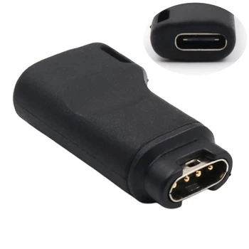 USB C Tipa Sievietes 4pin Maksas Pārveidotājs -Garmin Priekštecis 945 vivoactive3 treneris vivoactive 3 fenix 5X Plus
