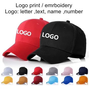Rūpnīcas cenu Pasūtījuma logo cepure Pieaugušo Āra Gadījuma Sporta Beisbola cepurītes, Pastaigu, Skriešanas Tenisa Cepure ar logo Drukāt Izšūšana