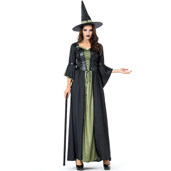 Halloween Ilgi Raganu Kostīmu Raganas Kostīms, Kleita Halloween Bārs Puse Cosplay Kostīmu Ragana Cosplay Kostīms