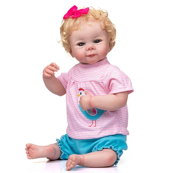 48cm Atdzimis Bērnu Meitene Julieta Spilgti Atdzimis Bērnu ar 3D Ādas Toni Redzams Vēnu Kolekcionējamus Mākslas Atdzimis Lelles