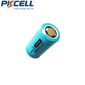 2GAB PKCELL ICR 18350 Litija Akumulators 3,7 V 900mAh Uzlādējamās Li-ion Baterijas Bateria Ar 1-2Slots Li-ion Lādētājs USB
