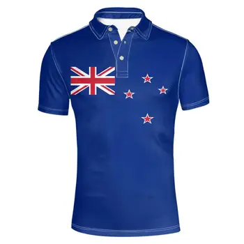 Jaunzēlandes jauniešu diy bezmaksas pielāgotus nosaukums skaits nzl Polo krekls tauta karoga jaunzēlandes maori valsts koledžas drukāt foto logo apģērbi
