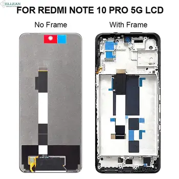 Catteny Par Xiaomi Redmi, Ņemiet vērā, 10 Pro 5G Lcd skārienekrānu, Digitizer Montāža 4G M2101K6G Reklāmas Aizstāšana Ar Rāmi