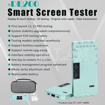 DL200 LCD ekrāns testeri iphone 6 to12promax sākotnējo krāsu izdevumi signāla atjaunošanas displejs 3D touch funkciju testēšanas rīki