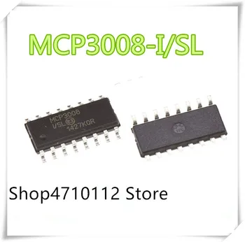 JAUNU 10PCS/DAUDZ MCP3008-I/SL MCP3008ISL MCP3008 DSP-16 IC