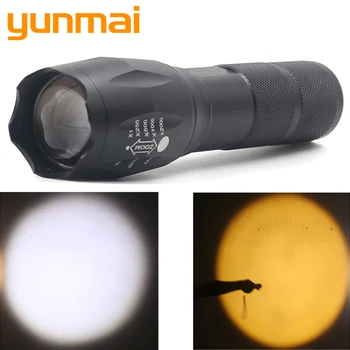 Yunmai z20 XML2-U3 3000LM Super Ūdensdrošs LED Lukturīti Portatīvās LED Gaismas Lukturīti Laternu Self-defense Taktiskais Lukturītis