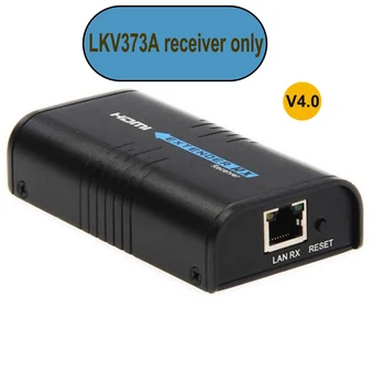 V4.0 LKV373A sūtītājs vai saņēmējs līdz 120m HDMI paplašinātājs vairāk nekā cat5e/6 kabeļu TCP/IP atbilstošu viens TX, N RX atbalsta