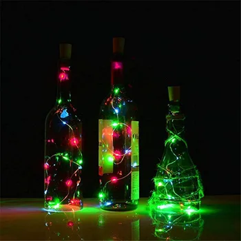 LED String Gaismas Vainags Vara Stieple, Korķa String Pasaku Gaismas Vīna Pudele Gaismas Valentīna Kāzu Mājas Ziemassvētki Apdare