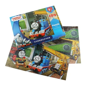 Thomas Un Draugiem Vilcienu Jigsaw Puzzle Bērnu Dzimšanas dienas Dāvanu Izglītojošas Rotaļlietas Meitenēm Zēns