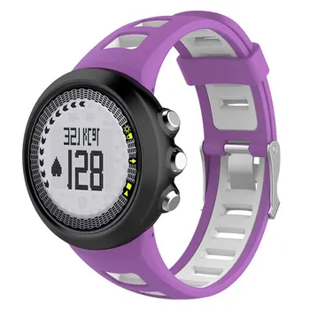 Silikona WatchBand Par SUUNTO Quest M1, M2, M4 M5 M Sērija Smart Watch Band Siksna Aproce Piederumi Dual Krāsas ūdens izturīgs