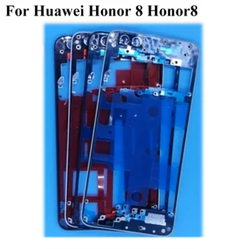 Atpakaļ Mājokļu Vidū Rāmja Bezel Vidū Bezel Rāmis Faceplate Rāmis Huawei Honor 8 Honor8