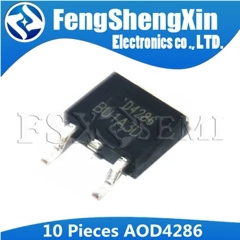 10pcs AOD4286 TO-252 D4286 TO252 N-Channel MOSFET Tranzistors