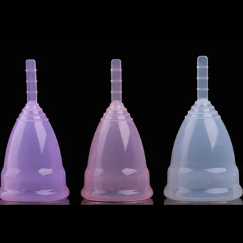 Mazumtirdzniecības menstruālā piltuve sievietēm sieviešu higiēnas produktu medicīniskās pakāpes silikona maksts izmantot mazo vai lielo izmēru izvēlēties, anner kauss