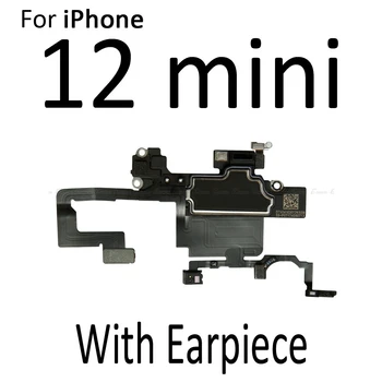 IPhone 12 12 mini Pro, Max Priekšā Auss Skaļrunis Skaļruņa Tuvumā Apkārtējās Gaismas Sensors Flex Kabelis Lentes